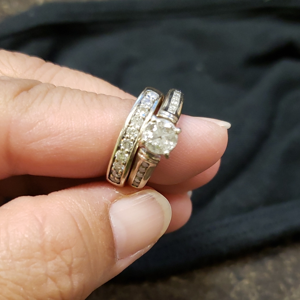 Wedding ring set - Picture 5 of 9